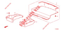LADEFLAECHE BODEN  für Honda JAZZ HYBRID LUXURY 5 Türen vollautomatische 2014