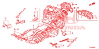 BODENMATTE/ISOLATOR  für Honda JAZZ 1.4 LS 5 Türen vollautomatische 2014
