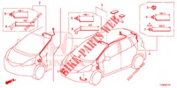 KABELBAUM (LH) (6) für Honda JAZZ 1.4 LS 5 Türen vollautomatische 2014