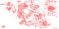 OELPUMPE (CVT) für Honda JAZZ 1.4 LS 5 Türen vollautomatische 2014