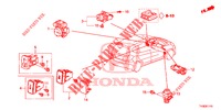 SCHALTER (LH) für Honda JAZZ 1.4 LS 5 Türen vollautomatische 2014