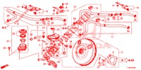 HAUPTBREMSZYLINDER/MASTER POWER (LH) für Honda CIVIC 1.4 ELEGANCE 5 Türen 6 gang-Schaltgetriebe 2014