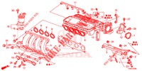 ANSAUGKRUEMMER (1.4L) für Honda CIVIC 1.4 S 5 Türen 6 gang-Schaltgetriebe 2014