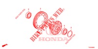DIFFERENTIAL  für Honda CIVIC 1.4 S 5 Türen 6 gang-Schaltgetriebe 2014