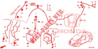 WINDSCHUTZSCHEIBENWASCHER (2D)  für Honda CIVIC 1.4 S 5 Türen 6 gang-Schaltgetriebe 2014