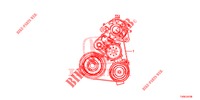     COURROIE ALTERNATEUR (DIESEL) für Honda CIVIC DIESEL 1.6 EXECUTIVE 5 Türen 6 gang-Schaltgetriebe 2014