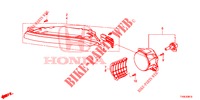     PHARE ANTIBROUILLARD/FEU D'ECLAIRAGE DE CONDUITE DE JOUR für Honda CIVIC DIESEL 1.6 EXECUTIVE 5 Türen 6 gang-Schaltgetriebe 2014
