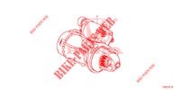ANLASSER (DENSO) (DIESEL) für Honda CIVIC DIESEL 1.6 EXECUTIVE 5 Türen 6 gang-Schaltgetriebe 2014