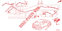 ANTENNE/LAUTSPRECHER (LH) für Honda CIVIC DIESEL 1.6 EXECUTIVE 5 Türen 6 gang-Schaltgetriebe 2014