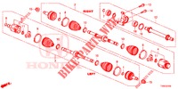 ANTRIEBSWELLE, VORNE/HALBWELLE (DIESEL) für Honda CIVIC DIESEL 1.6 EXECUTIVE 5 Türen 6 gang-Schaltgetriebe 2014