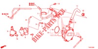 EINBAULEITUNG/UNTERDRUCKPUMPE (DIESEL) für Honda CIVIC DIESEL 1.6 EXECUTIVE 5 Türen 6 gang-Schaltgetriebe 2014