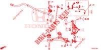 GELENK, VORNE  für Honda CIVIC DIESEL 1.6 EXECUTIVE 5 Türen 6 gang-Schaltgetriebe 2014