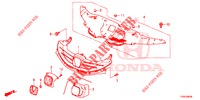 GRILL, VORNE/ZIERLEISTE  für Honda CIVIC DIESEL 1.6 EXECUTIVE 5 Türen 6 gang-Schaltgetriebe 2014