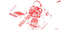 HEIZGEBLAESE (LH) für Honda CIVIC DIESEL 1.6 EXECUTIVE 5 Türen 6 gang-Schaltgetriebe 2014