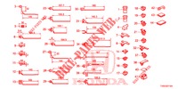 KABELBAUMBAND/BUEGEL(RH)  für Honda CIVIC DIESEL 1.6 EXECUTIVE 5 Türen 6 gang-Schaltgetriebe 2014