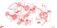 KLIMAANLAGE (COMPRESSEUR) (DIESEL) für Honda CIVIC DIESEL 1.6 EXECUTIVE 5 Türen 6 gang-Schaltgetriebe 2014