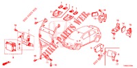 RADAR  für Honda CIVIC DIESEL 1.6 EXECUTIVE 5 Türen 6 gang-Schaltgetriebe 2014