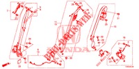VORDERSITZ/SITZGURTE  für Honda CIVIC DIESEL 1.6 EXECUTIVE 5 Türen 6 gang-Schaltgetriebe 2014