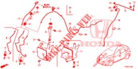 WINDSCHUTZSCHEIBENWASCHER (2D)  für Honda CIVIC DIESEL 1.6 EXECUTIVE 5 Türen 6 gang-Schaltgetriebe 2014