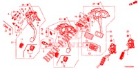 PEDAL (LH) für Honda CIVIC DIESEL 1.6 LIFSTYLE 5 Türen 6 gang-Schaltgetriebe 2014