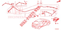 ANTENNE/LAUTSPRECHER (LH) für Honda CIVIC 1.8 COMFORT 5 Türen 5 gang automatikgetriebe 2014