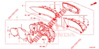 DREHZAHLMESSER  für Honda CIVIC 1.8 COMFORT 5 Türen 5 gang automatikgetriebe 2014
