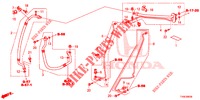 KLIMAANLAGE (FLEXIBLES/TUYAUX) (LH) für Honda CIVIC 1.8 COMFORT 5 Türen 5 gang automatikgetriebe 2014