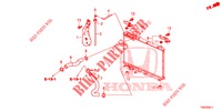 KUEHLERSCHLAUCH/RESERVETANK (1.8L) für Honda CIVIC 1.8 S 5 Türen 6 gang-Schaltgetriebe 2014
