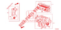 DICHTUNG SATZ/ GETRIEBE KOMPL. (1.4L) für Honda CIVIC 1.4 S 5 Türen 6 gang-Schaltgetriebe 2015