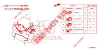 ELEKTR. STECKVERBINDER (ARRIERE) für Honda CIVIC 1.4 S 5 Türen 6 gang-Schaltgetriebe 2015