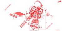 HEIZGEBLAESE (LH) für Honda CIVIC 1.4 S 5 Türen 6 gang-Schaltgetriebe 2015