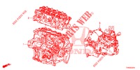 MOTOREINHEIT/GETRIEBE KOMPL. (1.4L) für Honda CIVIC 1.4 S 5 Türen 6 gang-Schaltgetriebe 2015