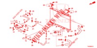 KUEHLERSCHLAUCH/RESERVETANK (DIESEL) für Honda CIVIC DIESEL 1.6 EXECUTIVE EURO 6 5 Türen 6 gang-Schaltgetriebe 2015