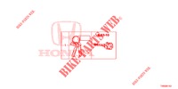 SCHLOSSZYLINDER (INTELLIGENT) für Honda CIVIC DIESEL 1.6 EXECUTIVE EURO 6 5 Türen 6 gang-Schaltgetriebe 2015
