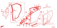 TUERBLECHE, HINTEN(4D)  für Honda CIVIC DIESEL 1.6 EXECUTIVE EURO 6 5 Türen 6 gang-Schaltgetriebe 2015
