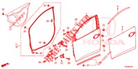 TUERTAFELN, VORNE(2D)  für Honda CIVIC DIESEL 1.6 EXECUTIVE EURO 6 5 Türen 6 gang-Schaltgetriebe 2015
