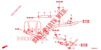 WASSERSCHLAUCH/HEIZUNGSSCHACHT (DIESEL) für Honda CIVIC DIESEL 1.6 EXECUTIVE EURO 6 5 Türen 6 gang-Schaltgetriebe 2015