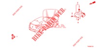     ANTENNE GPS/CAMERA VUE ARRIERE für Honda CIVIC DIESEL 1.6 LIFSTYLE 5 Türen 6 gang-Schaltgetriebe 2015