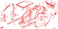 AUSSENBLECHE/TAFEL, HINTEN  für Honda CIVIC DIESEL 1.6 LIFSTYLE 5 Türen 6 gang-Schaltgetriebe 2015