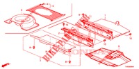 BODENBEHAELTER, HINTEN  für Honda CIVIC DIESEL 1.6 LIFSTYLE 5 Türen 6 gang-Schaltgetriebe 2015