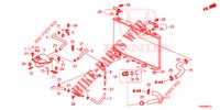 KUEHLERSCHLAUCH/RESERVETANK (DIESEL) für Honda CIVIC DIESEL 1.6 LIFSTYLE 5 Türen 6 gang-Schaltgetriebe 2015