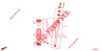 STOSSDAEMPFER HINTEN  für Honda CIVIC DIESEL 1.6 LIFSTYLE 5 Türen 6 gang-Schaltgetriebe 2015