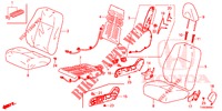 VORDERSITZ/SITZGURTE (D.) (LH) für Honda CIVIC DIESEL 1.6 LIFSTYLE 5 Türen 6 gang-Schaltgetriebe 2015