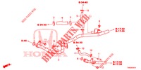 WASSERSCHLAUCH/HEIZUNGSSCHACHT (DIESEL) für Honda CIVIC DIESEL 1.6 LIFSTYLE 5 Türen 6 gang-Schaltgetriebe 2015