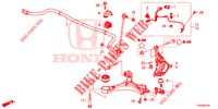 GELENK, VORNE  für Honda CIVIC DIESEL 1.6 LIFSTYLE EURO 6 5 Türen 6 gang-Schaltgetriebe 2015