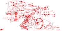 HAUPTBREMSZYLINDER/MASTER POWER (DIESEL) (LH) für Honda CIVIC DIESEL 1.6 LIFSTYLE EURO 6 5 Türen 6 gang-Schaltgetriebe 2015