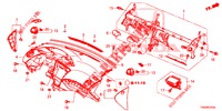 INSTRUMENTENBRETT, OBEN (LH) für Honda CIVIC DIESEL 1.6 LIFSTYLE EURO 6 5 Türen 6 gang-Schaltgetriebe 2015