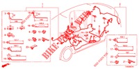 KABELBAUM (3) (LH) für Honda CIVIC DIESEL 1.6 LIFSTYLE EURO 6 5 Türen 6 gang-Schaltgetriebe 2015