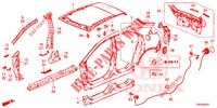AUSSENBLECHE/TAFEL, HINTEN  für Honda CIVIC DIESEL 1.6 S 5 Türen 6 gang-Schaltgetriebe 2015