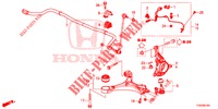 GELENK, VORNE  für Honda CIVIC DIESEL 1.6 S 5 Türen 6 gang-Schaltgetriebe 2015